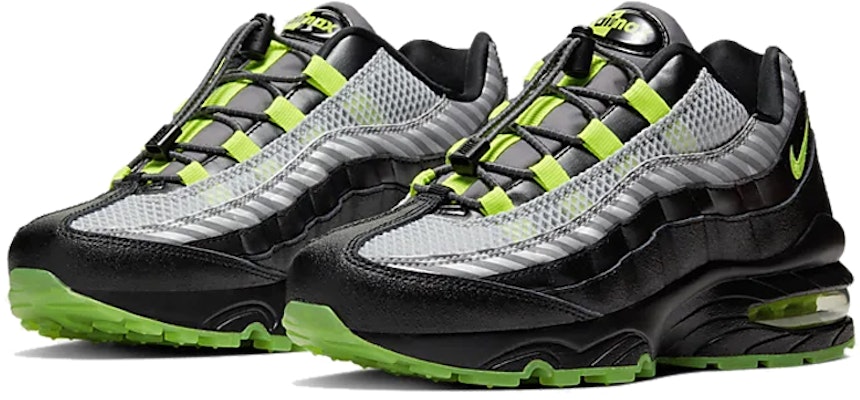(Grade School) Nike Air Max 95 HZ 'Black Volt' BQ4747-001 Lookbook (Grade School) Nike Air Max 95 HZ 'Black Volt' BQ4747-001
