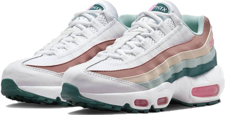 (小童款) 耐克 Air Max 95 Recraft '白色石晶绿粉红' CJ3906-109 Lookbook (小童款) 耐克 Air Max 95 Recraft '白色石晶绿粉红' CJ3906-109