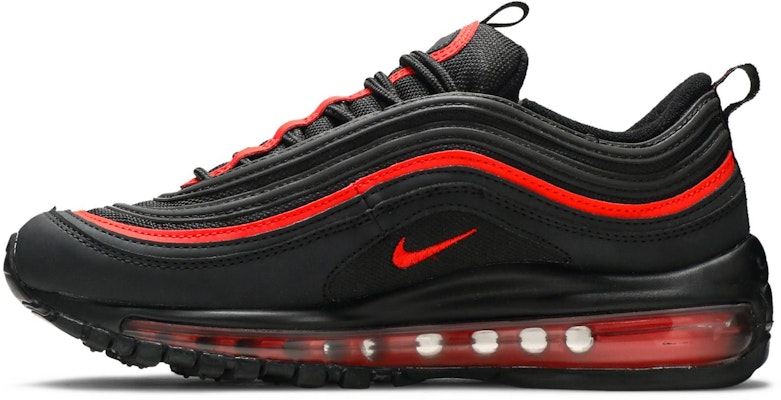 (Grade School) Nike Air Max 97 'Black Chile Red' 921522-023 Lookbook (Grade School) Nike Air Max 97 'Black Chile Red' 921522-023