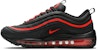 (Sekolah Rendah) Nike Air Max 97 'Hitam Chile Merah' 921522-023