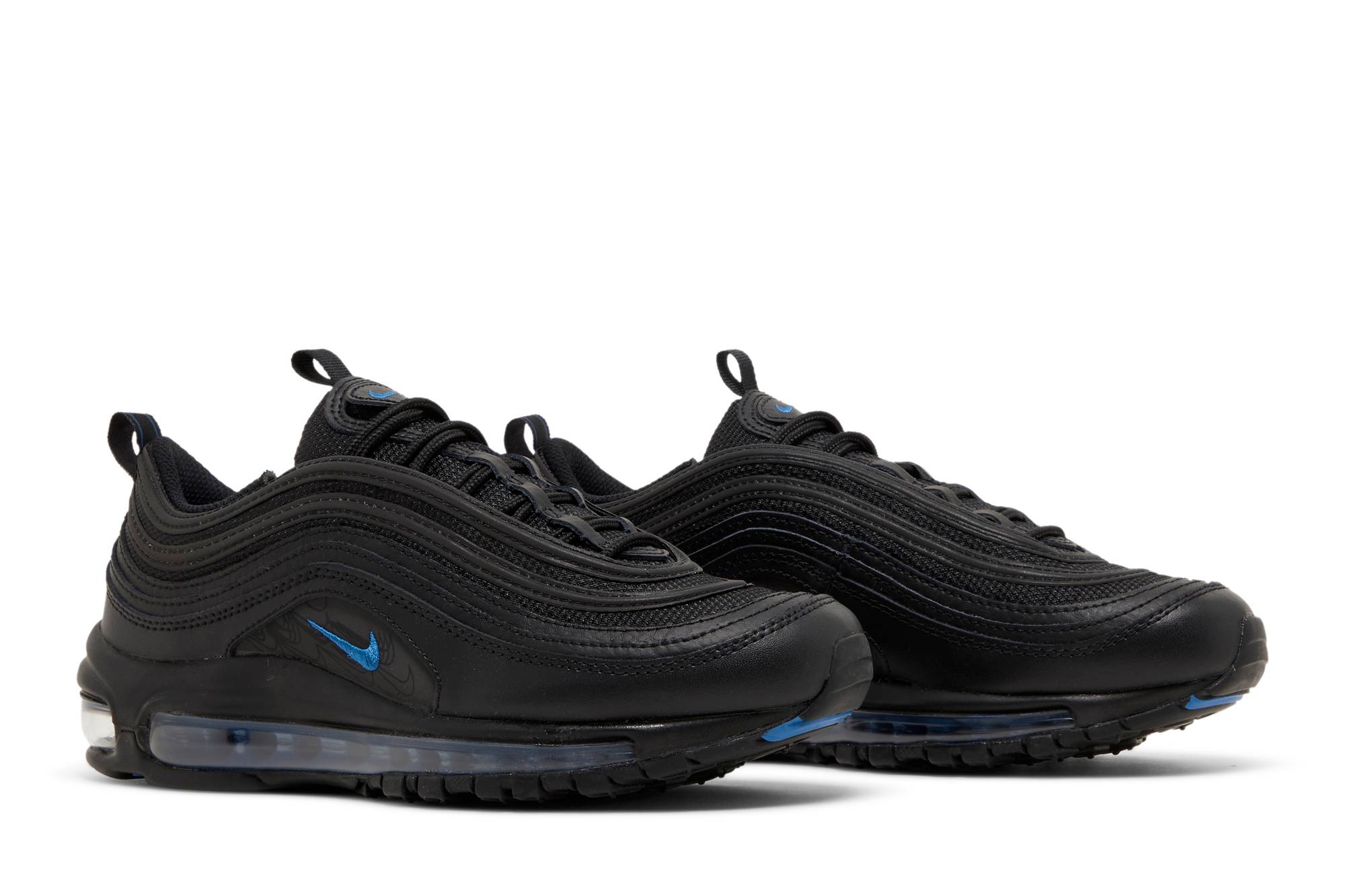 Nike air max 97 black grade school shop