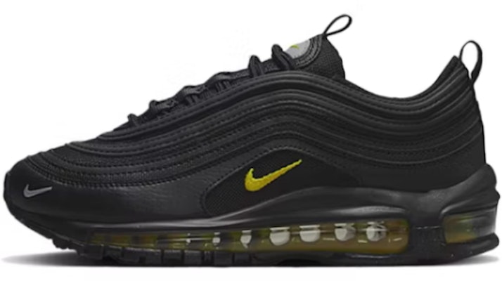 (Grade School) Nike Air Max 97 'Black University Gold' FD9777-001 Buy (Grade School) Nike Air Max 97 'Black University Gold' FD9777-001