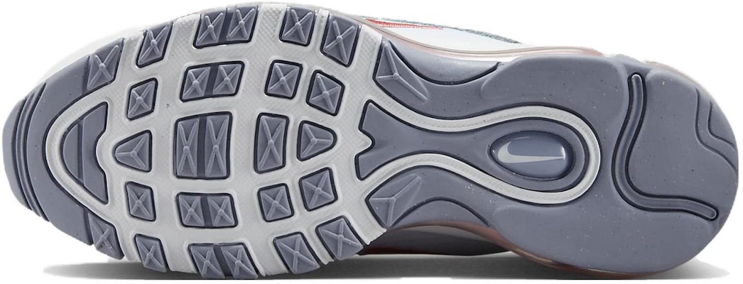 (Niños) Nike Air Max 97 'Indigo Haze Coral Chalk' 921522-116 Details for (Niños) Nike Air Max 97 'Indigo Haze Coral Chalk' 921522-116