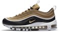 Buy (Sekolah Rendah) Nike Air Max 97 'Emas Metalik Hitam' CZ9197-700
