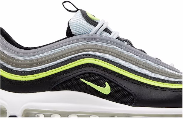 (Grade School) Nike Air Max 97 'Platinum Black Volt' 921522-030 Order (Grade School) Nike Air Max 97 'Platinum Black Volt' 921522-030