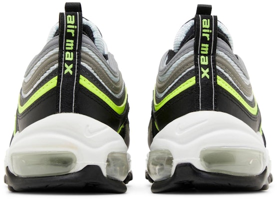 (Grade School) Nike Air Max 97 'Platinum Black Volt' 921522-030 Details for (Grade School) Nike Air Max 97 'Platinum Black Volt' 921522-030