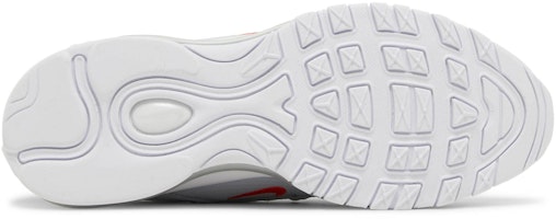 (Sekolah Dasar) Nike Air Max 97 'Platinum Murni Merah Crimson' 921522-031 Shop (Sekolah Dasar) Nike Air Max 97 'Platinum Murni Merah Crimson' 921522-031