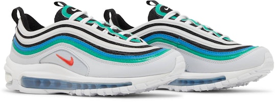 (Sekolah Dasar) Nike Air Max 97 'Platinum Murni Merah Crimson' 921522-031 Cheap (Sekolah Dasar) Nike Air Max 97 'Platinum Murni Merah Crimson' 921522-031