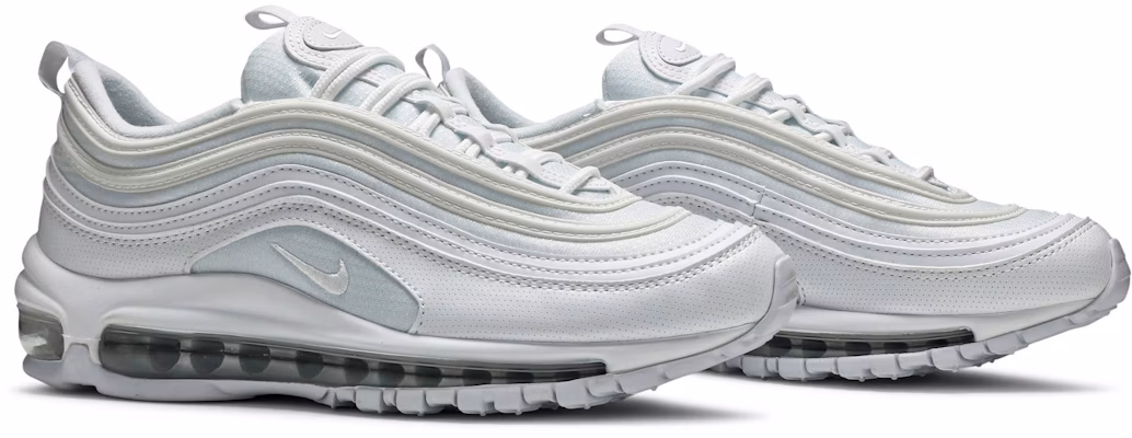 (Grade School) Nike Air Max 97 'White Metallic Silver' 921522-104 Cheap (Grade School) Nike Air Max 97 'White Metallic Silver' 921522-104