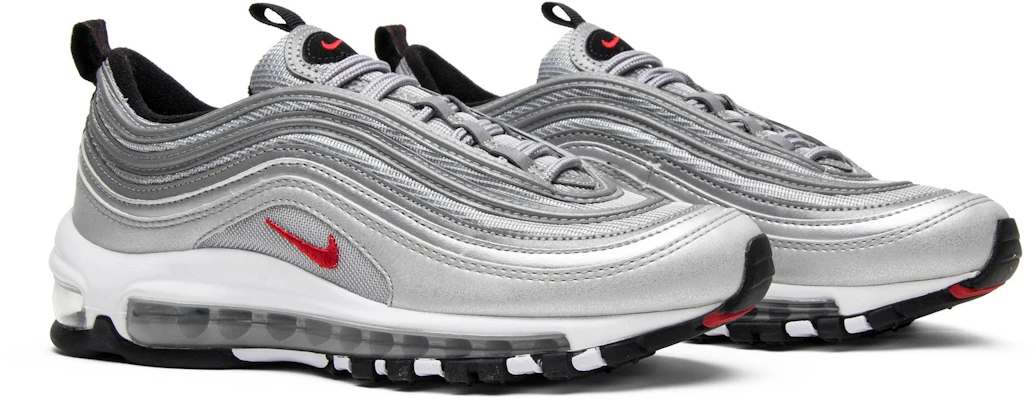(Grade School) Nike Air Max 97 OG QS 'Silver Bullet' 918890-001 Cheap (Grade School) Nike Air Max 97 OG QS 'Silver Bullet' 918890-001