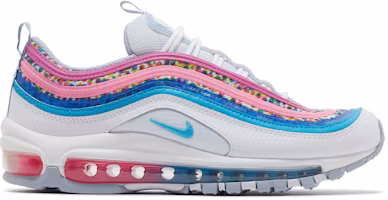 (Grade School) Nike Air Max 97 SE 'Bright Colors!' DV7550-100 (Grade School) Nike Air Max 97 SE 'Bright Colors!' DV7550-100