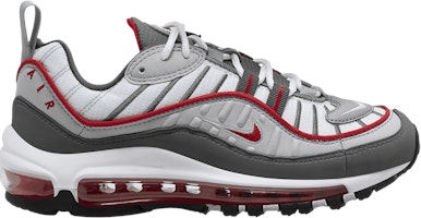 (Grade School) Nike Air Max 98 'White University Red' BV4872-104 (Grade School) Nike Air Max 98 'White University Red' BV4872-104