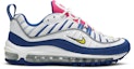 Buy (Gred Sekolah) Nike Air Max 98 Putih Indigo Force BV4872-101