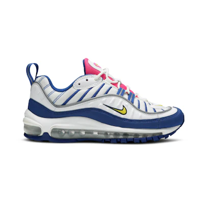(GS) Nike Air Max 98 White Indigo Force