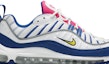 Order (Gred Sekolah) Nike Air Max 98 Putih Indigo Force BV4872-101