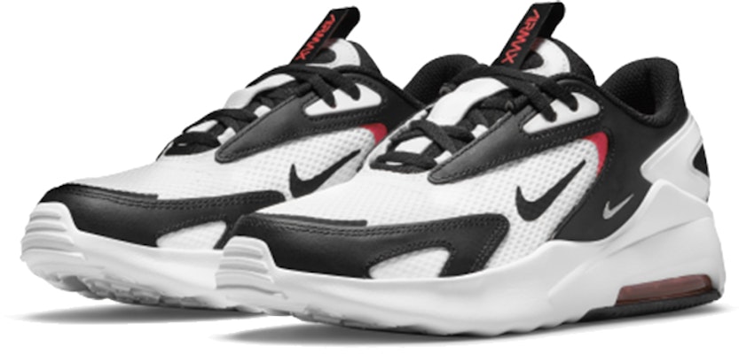 (小童款) 耐克 Air Max Bolt '黑色亮红' CW1626-100 Lookbook (小童款) 耐克 Air Max Bolt '黑色亮红' CW1626-100