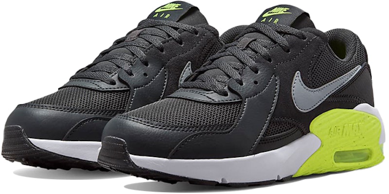 (小童) Nike Air Max Excee '深烟灰荧光绿' 运动鞋 CD6894-017 Lookbook (小童) Nike Air Max Excee '深烟灰荧光绿' 运动鞋 CD6894-017