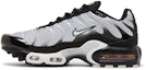 Lookbook (Grade School) Nike Air Max Plus 'Hitam Perak Metalik' CD0609-018