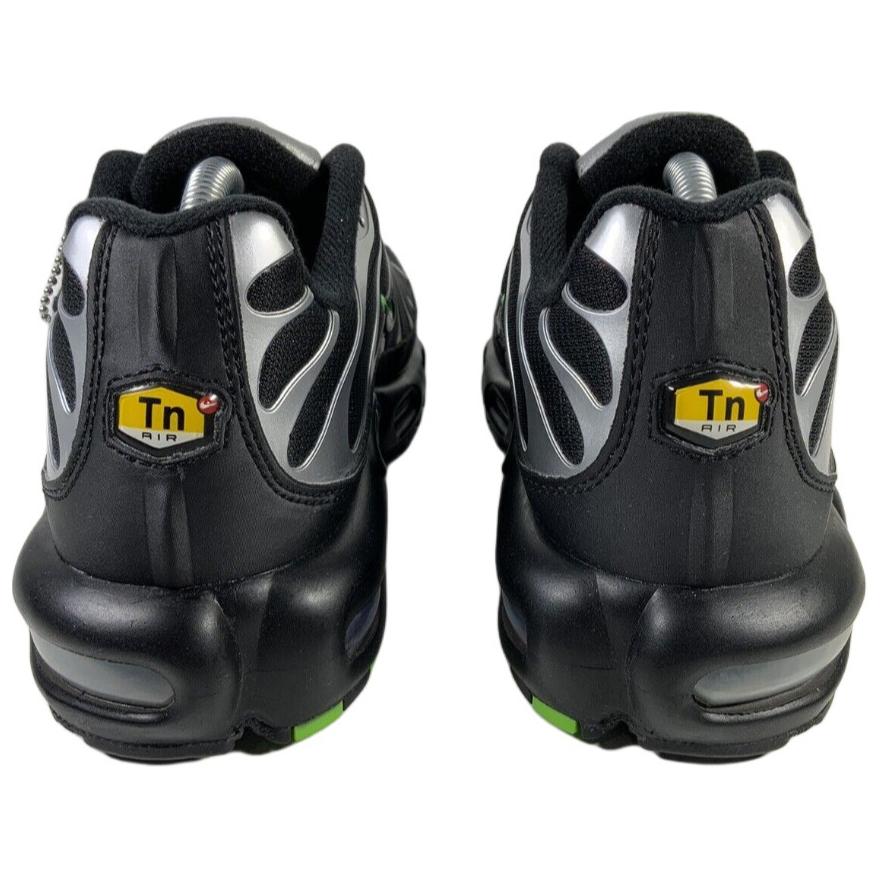 (GS) Nike Air Max Plus 'Black Silver Green Strike' 圖 3