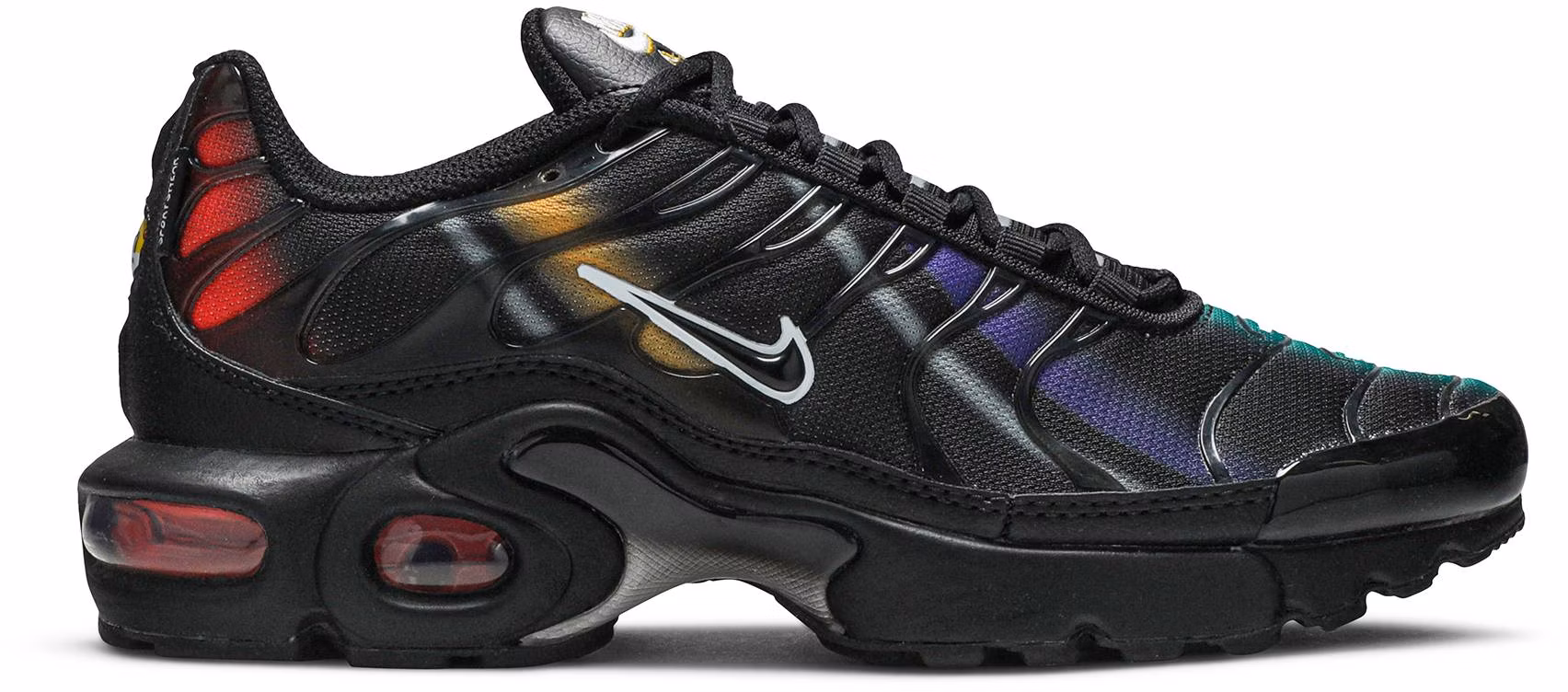 Black nike air sales max plus grade school