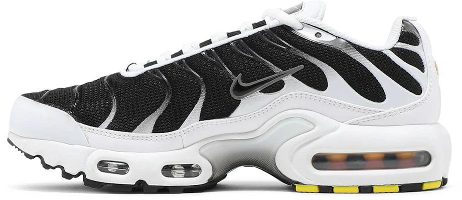 (Sekolah Rendah) Nike Air Max Plus 'Putih Hitam' CD0609-102 Lookbook (Sekolah Rendah) Nike Air Max Plus 'Putih Hitam' CD0609-102