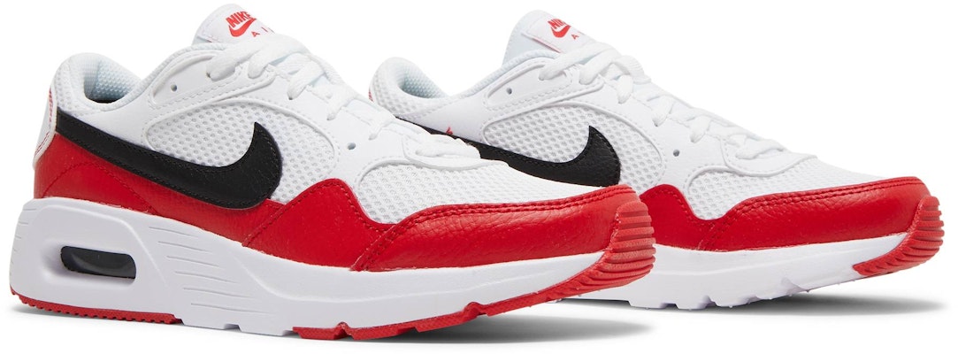 (Grade School) Nike Air Max SC 'White University Red' CZ5358-106 Cheap (Grade School) Nike Air Max SC 'White University Red' CZ5358-106