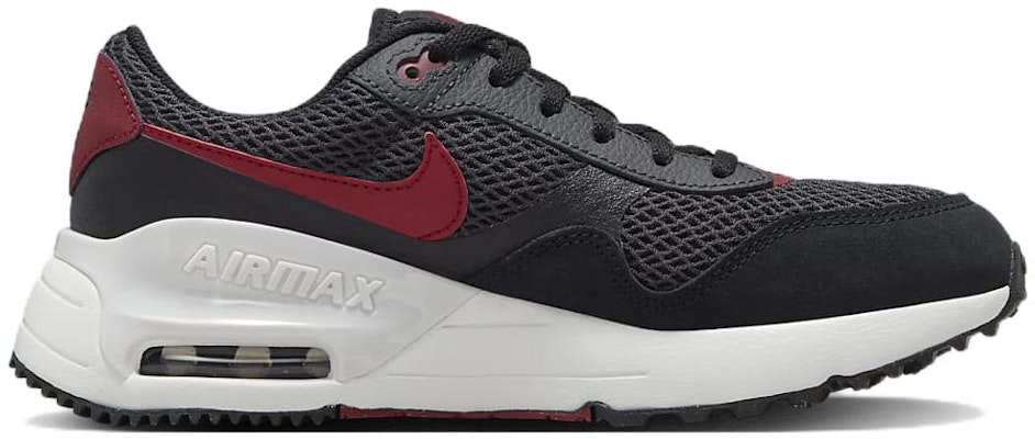 (小学) 耐克Air Max SYSTM '黑色红队' DQ0284-003 Order (小学) 耐克Air Max SYSTM '黑色红队' DQ0284-003
