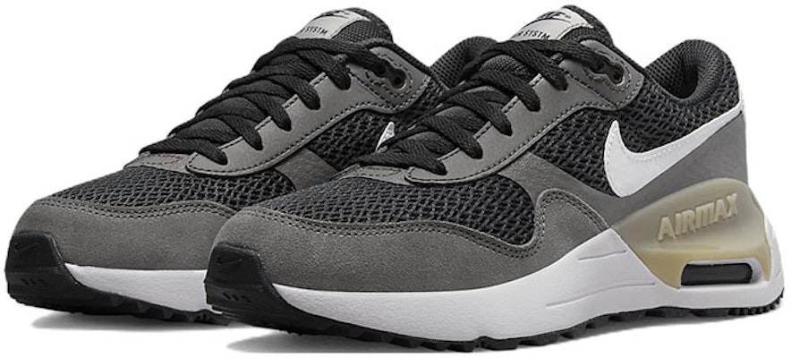 (小学) 耐克 Air Max SYSTM '深烟灰色浅锡色' DQ0284-002 Lookbook (小学) 耐克 Air Max SYSTM '深烟灰色浅锡色' DQ0284-002