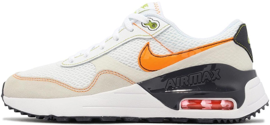 (초등학생) 나이키 에어맥스 시스템 '화이트 비비드 오렌지' DQ0284-109 Buy (초등학생) 나이키 에어맥스 시스템 '화이트 비비드 오렌지' DQ0284-109