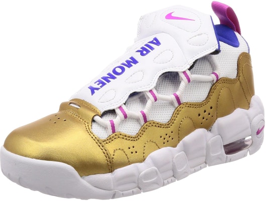 (Grade School) Nike Air More Money 'Fuschia Blast' AH5215-101 Lookbook (Grade School) Nike Air More Money 'Fuschia Blast' AH5215-101