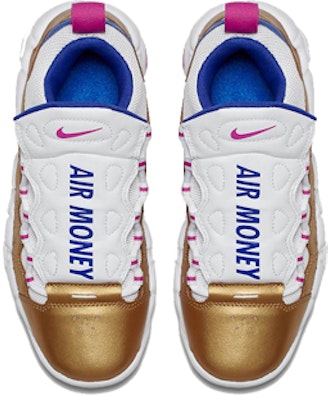 GS ナイキ エア モア マネー "フューシャブラスト" (Nike Ea Moa Manē "Fyūshaburasuto") AH5215-101 Purchase GS ナイキ エア モア マネー "フューシャブラスト" (Nike Ea Moa Manē "Fyūshaburasuto") AH5215-101