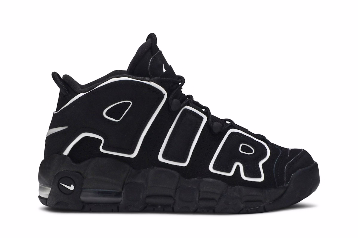 (Grade School) Nike Air More Uptempo 'Black' 2016 415082-002