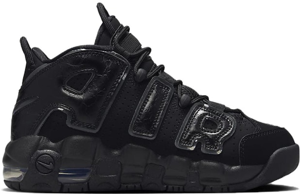 (Grade School) Nike Air More Uptempo 'Black Anthracite' FV2264-001 Order (Grade School) Nike Air More Uptempo 'Black Anthracite' FV2264-001