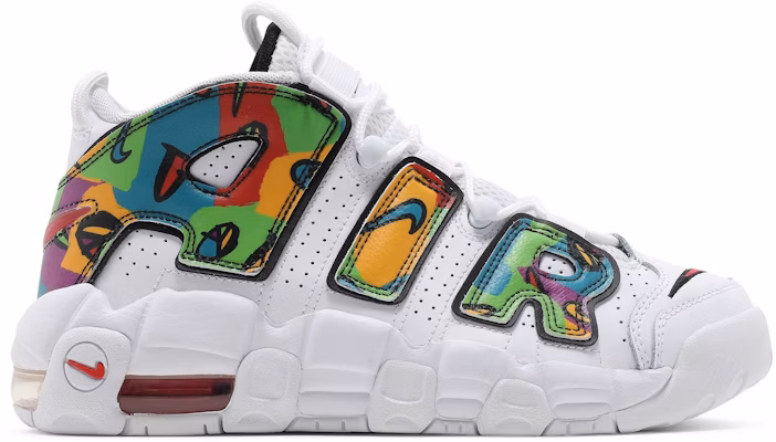 (Grade School) Nike Air More Uptempo 'Peace, Love, Basketball' DM8155-100 Buy (Grade School) Nike Air More Uptempo 'Peace, Love, Basketball' DM8155-100