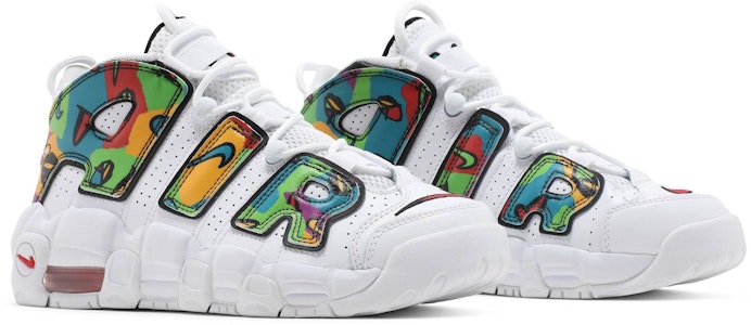 (小童款) 耐克 Air More Uptempo '和平,爱,篮球' DM8155-100 Cheap (小童款) 耐克 Air More Uptempo '和平,爱,篮球' DM8155-100