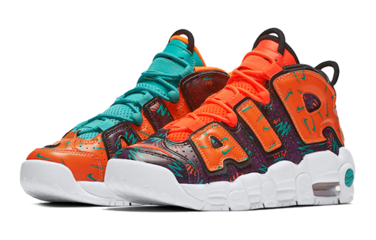 (Grade School) Nike Air More Uptempo 'What The 90s' AT3408-800