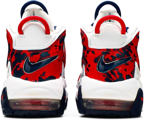 Buy Grade School Nike Air More Uptempo White Blue Red Camo CZ7885 100 Novelship