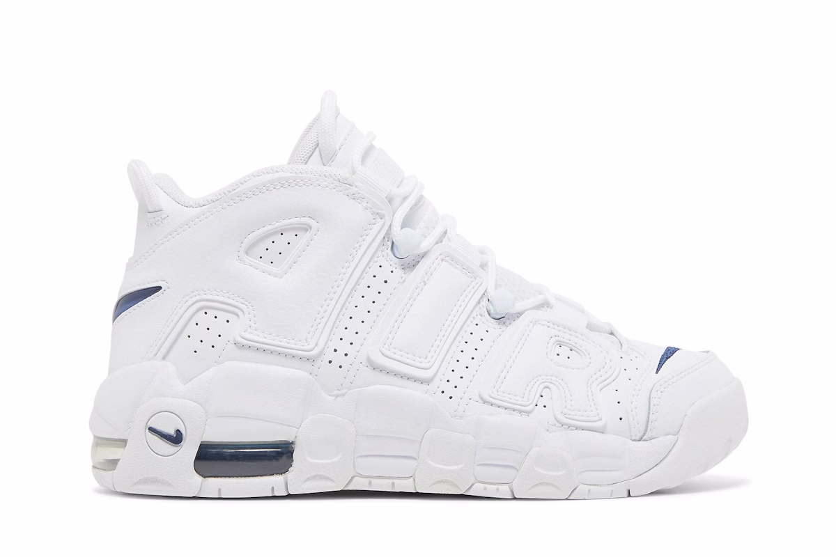 (Grade School) Nike Air More Uptempo 'White Midnight Navy' DH9719-100