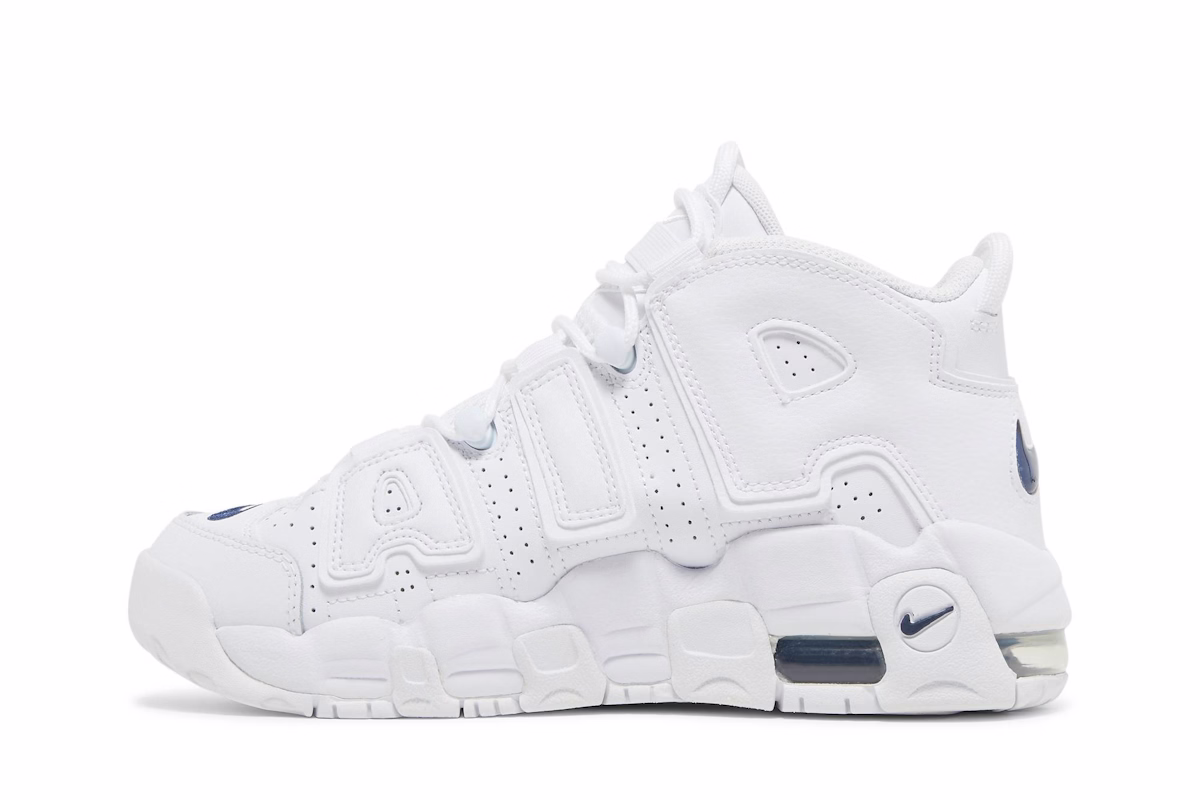 (Grade School) Nike Air More Uptempo 'White Midnight Navy' DH9719-100