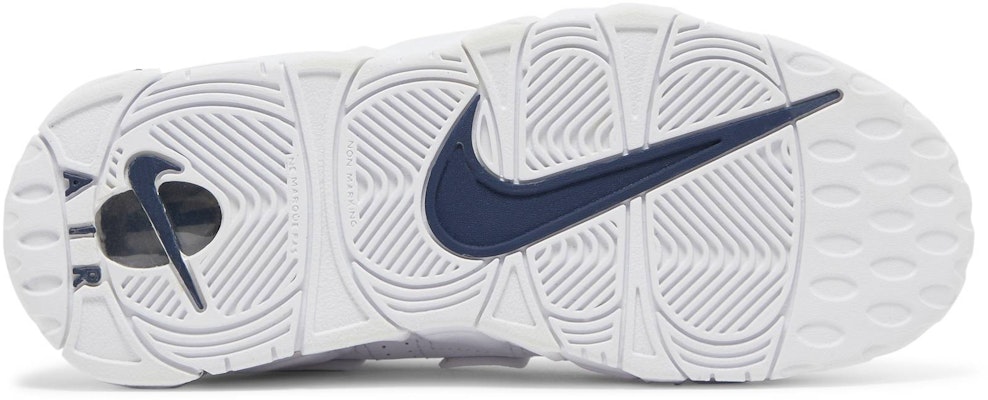 (Grade School) Nike Air More Uptempo 'White Midnight Navy' DH9719-100 Shop (Grade School) Nike Air More Uptempo 'White Midnight Navy' DH9719-100
