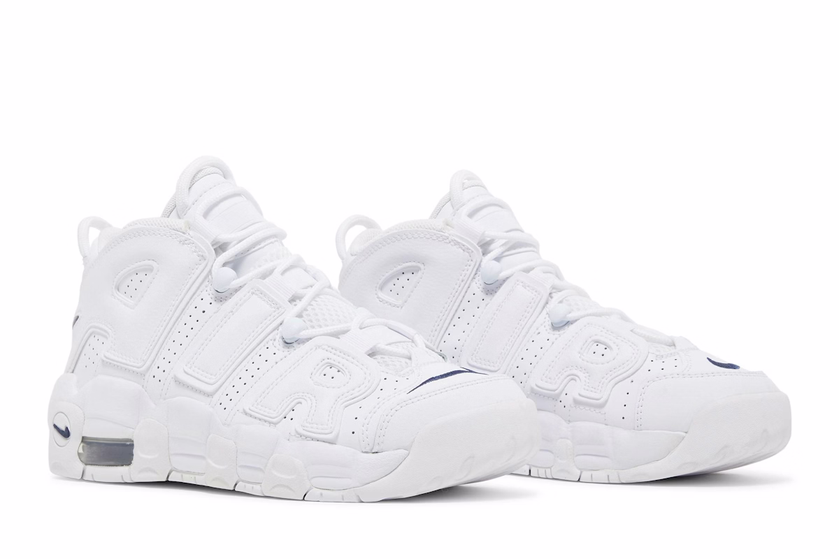 (Grade School) Nike Air More Uptempo 'White Midnight Navy' DH9719-100