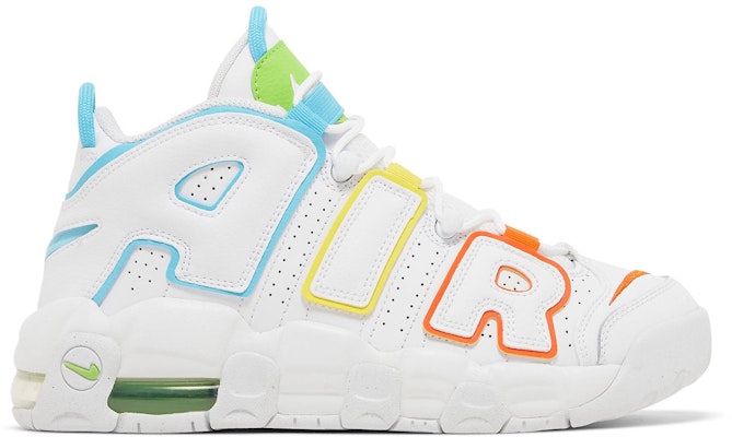 Nike uptempo deals rainbow