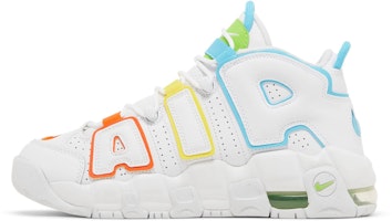 (小學款)Nike Air More Uptempo 'White Rainbow' FJ4624-100 Lookbook (小學款)Nike Air More Uptempo 'White Rainbow' FJ4624-100