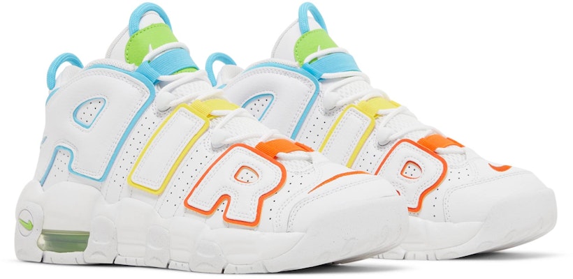 Nike uptempo rainbow hot sale