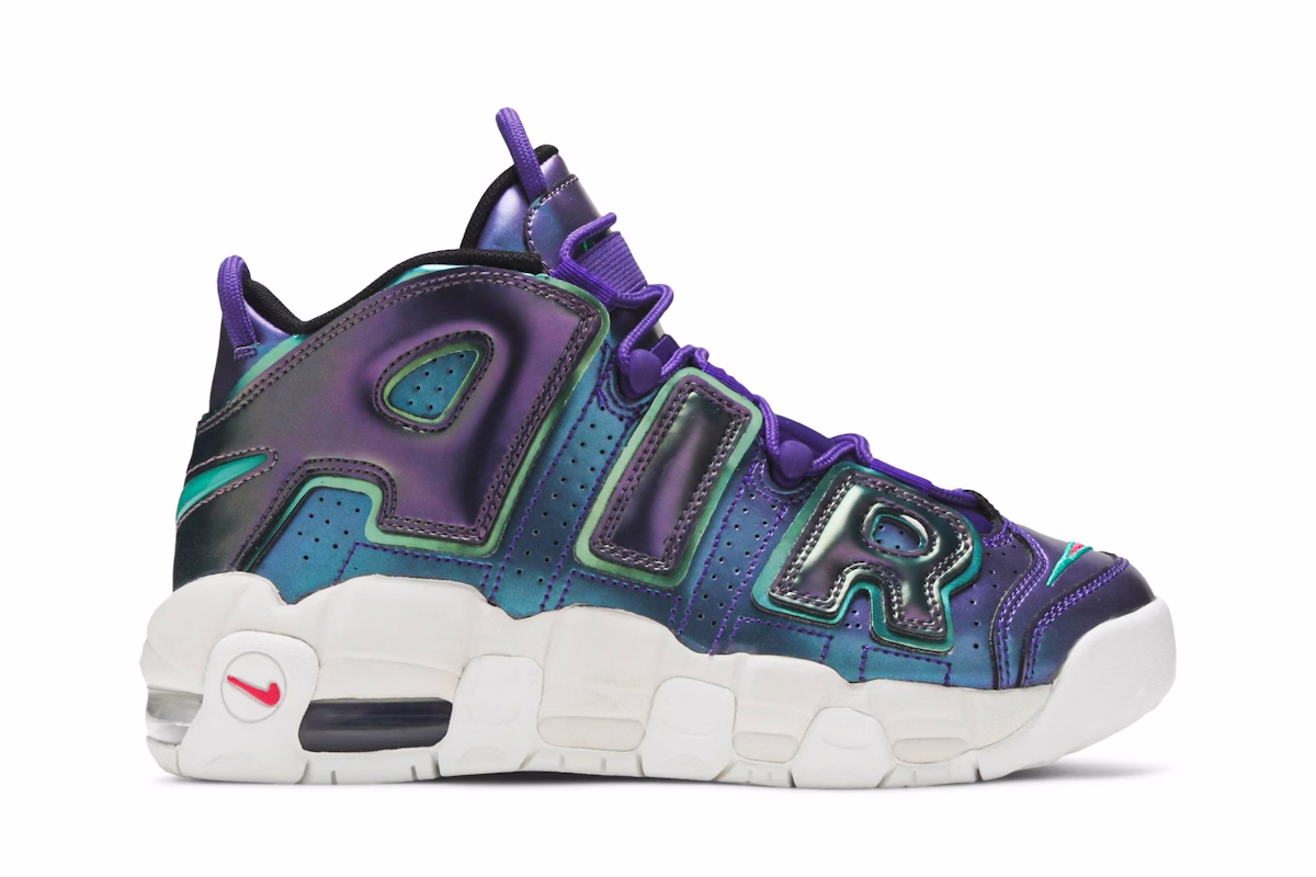(Grade School) Nike Air More Uptempo Iridescent Purple 922845-500