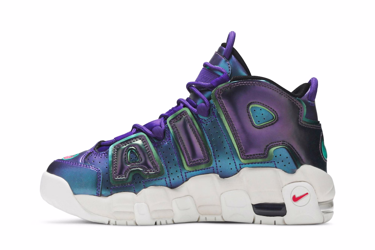 (Grade School) Nike Air More Uptempo Iridescent Purple 922845-500