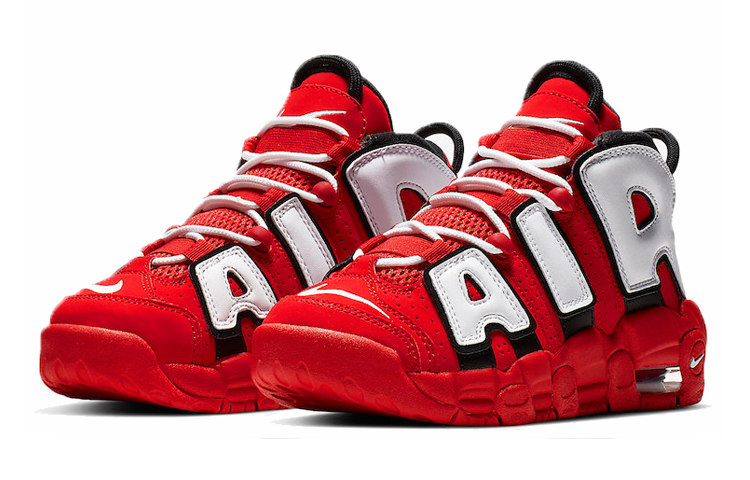 Order (Niños) Nike Air More Uptempo Rojo University Negro Blanco CD9402-600