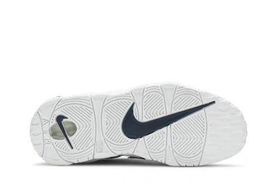 (Grade School) Nike Air More Uptempo White Midnight Navy 415082-109