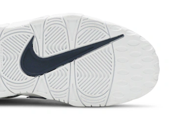 (Grade School) Nike Air More Uptempo White Midnight Navy 415082-109