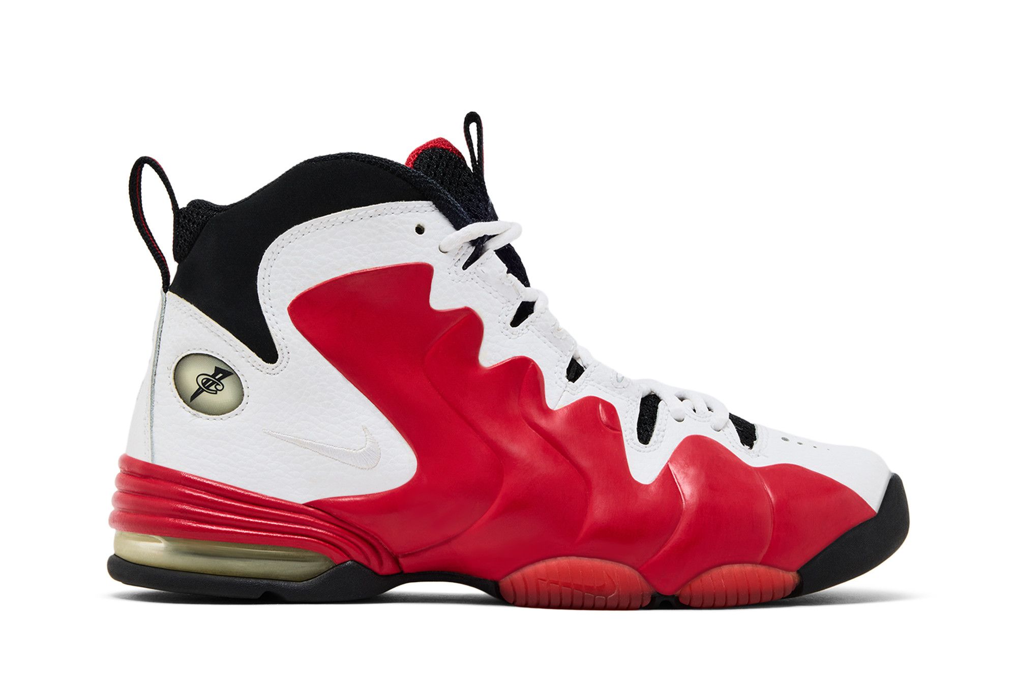 (Grade School) Nike Air Penny 3 'White Varsity Red' 344987-101